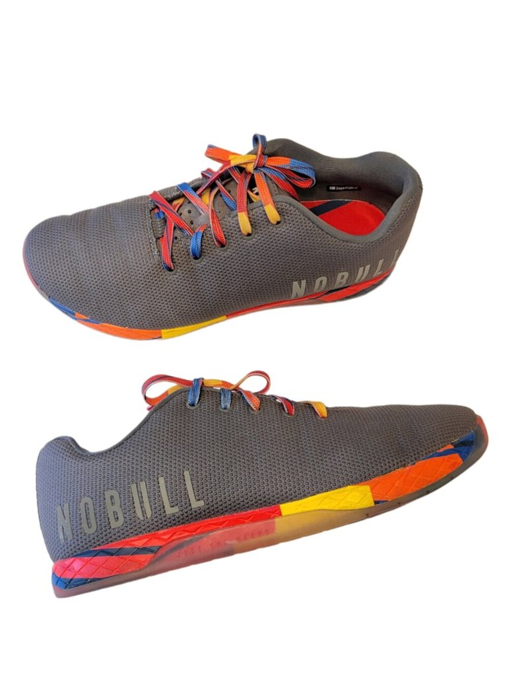 NOBULL Dark Grey Lightning Trainers